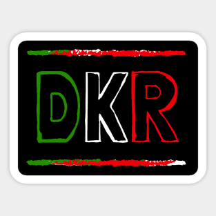 DKR DAKAR SENEGAL Sticker